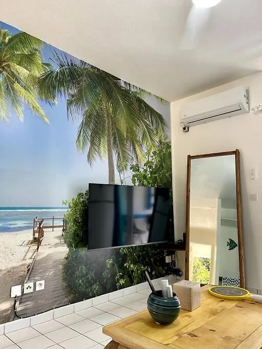 Appartement Face Mer Le Moule Διαμέρισμα